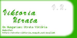 viktoria utrata business card